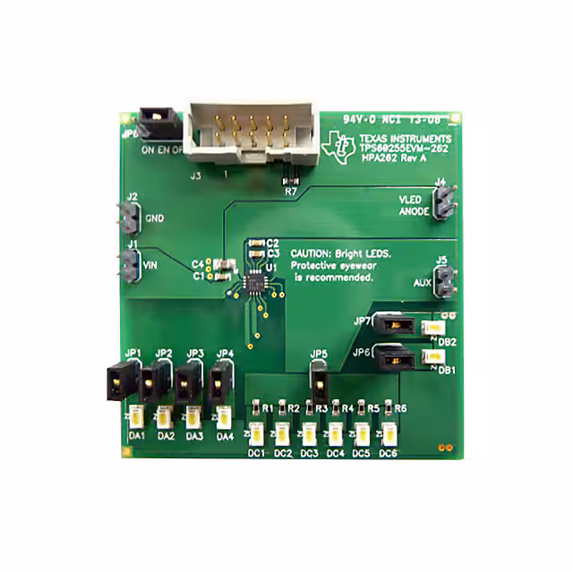 TPS60255EVM-262 Texas Instruments  Cartes d'évaluation - Pilotes LED